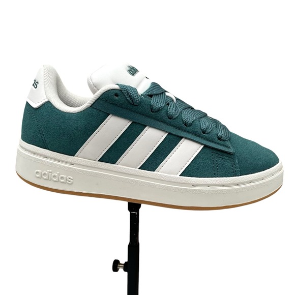 Adidas Grand Court Alpha Mens Youth Boys Classic Style Shoes Size 4 Green White main image 11
